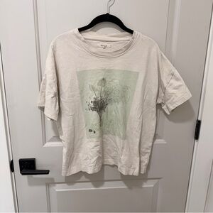 Madewell Cream Knit Top